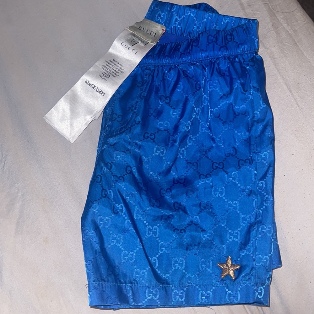 AUTHENTIC- Gucci Swim Shorts - Picture 4 of 4